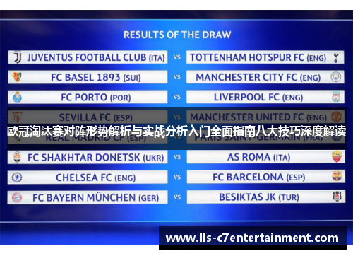 欧冠淘汰赛对阵形势解析与实战分析入门全面指南八大技巧深度解读